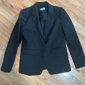 NWOT LOFT Elegant Black Blazer Size 6